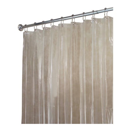 Back2Basics 72 x 96 in. Interdesign Vinyl Clear Solid Shower Curtain Liner, 4PK BA2188246